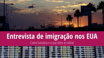 Como é uma entrevista com um agente de imigração nos EUA