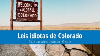 Leis idiotas de Colorado – Os gatos devem ter luzes refletivas