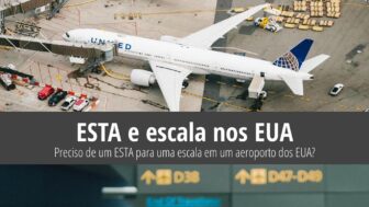 O ESTA é necessário para escalas em um aeroporto dos EUA?