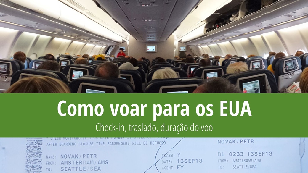 Voo para os EUA – quantas horas, check-in e bagagem | © Petr Novák