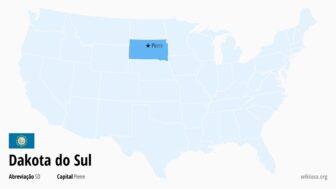 Dakota do Sul (estado dos EUA) – guia, clima, cidades e mapa