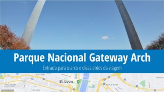 Parque Nacional Gateway Arch – entrada para o arco e guia