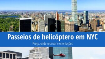 Passeio de helicóptero em Nova York – preço, vale a pena?