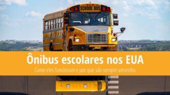 Ônibus escolar nos EUA – por que eles são amarelos?