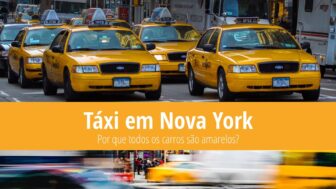 Táxi em Nova York: Por que todos os carros são amarelos?