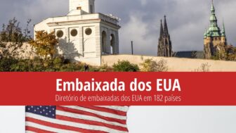 Diretório de embaixadas dos EUA em 182 países